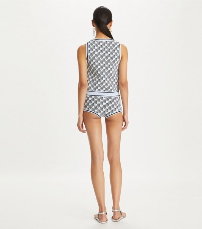 Shorts i viskosjacquard Shorts i viskosjacquard