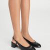 Slingback med tåhätta