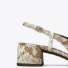 Slingback med tåhätta
