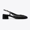Slingback med tåhätta