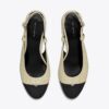 Slingback med tåhätta