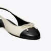 Slingback med tåhätta