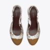 Slingback med tåhätta