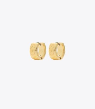 Små Icon T Monogram-örhängen