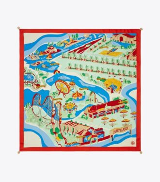 Sommarkarneval Silkescarf Sommarkarneval Silkescarf