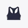 Spectrum Side-Stripe Mesh-Back Bra