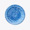Spongeware Canape Plate, set om 6 Spongeware Canape Plate, set om 6
