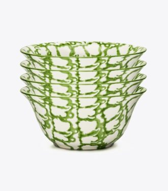 Spongeware liten skål, set om 4