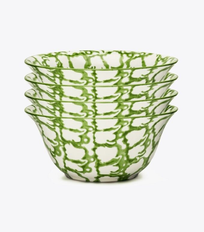 Spongeware liten skål, set om 4 Spongeware liten skål, set om 4