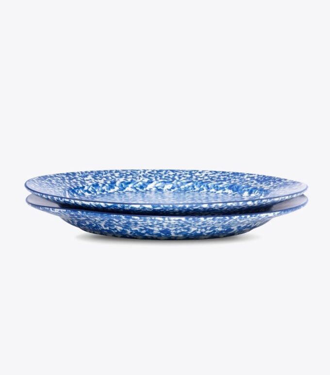 Spongeware middagstallrik, set om 2 Spongeware middagstallrik, set om 2