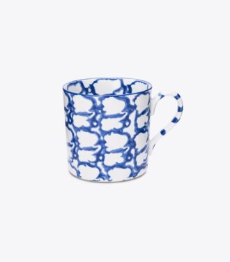 Spongeware-mugg, set om 4