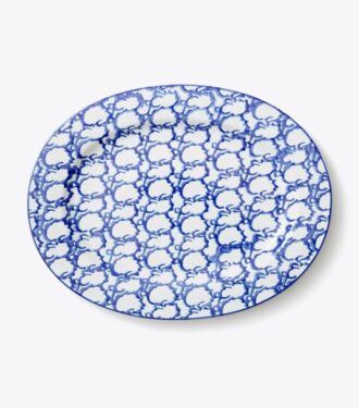 Spongeware oval serveringsfat