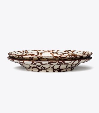 Spongeware Rim Soup Bowl, set om 2