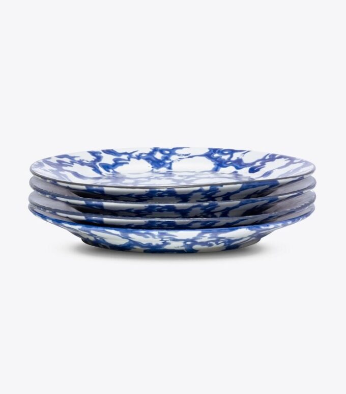 Spongeware salladstallrik, set om 4 Spongeware salladstallrik, set om 4