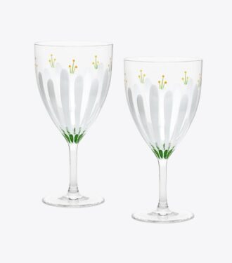 Spring Meadow vinglas, set om 2