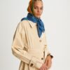Stor silkescarf med majsmotiv Stor silkescarf med majsmotiv
