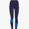 Superhög midja, viktlösa leggings med färgblock Superhög midja, viktlösa leggings med färgblock