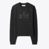 Sweatshirt med kristallogo