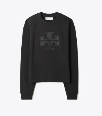 Sweatshirt med kristallogo