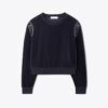 T Logo Velour Crewneck T Logo Velour Crewneck