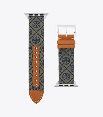 T Monogram-armband för Apple Watch®