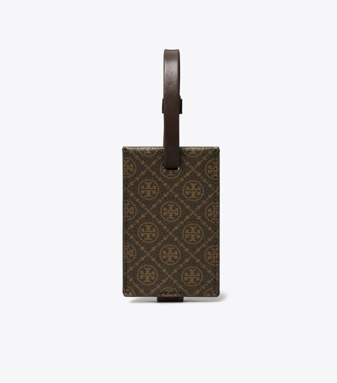 T Monogram-bagagetag i belagd canvas T Monogram-bagagetag i belagd canvas