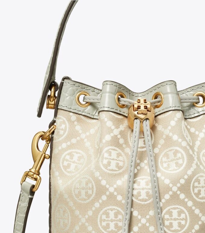 T Monogram Cloud Mini Bucket Bag T Monogram Cloud Mini Bucket Bag