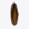 T Monogram Coated Canvas Small Dome Cosmetic Case
