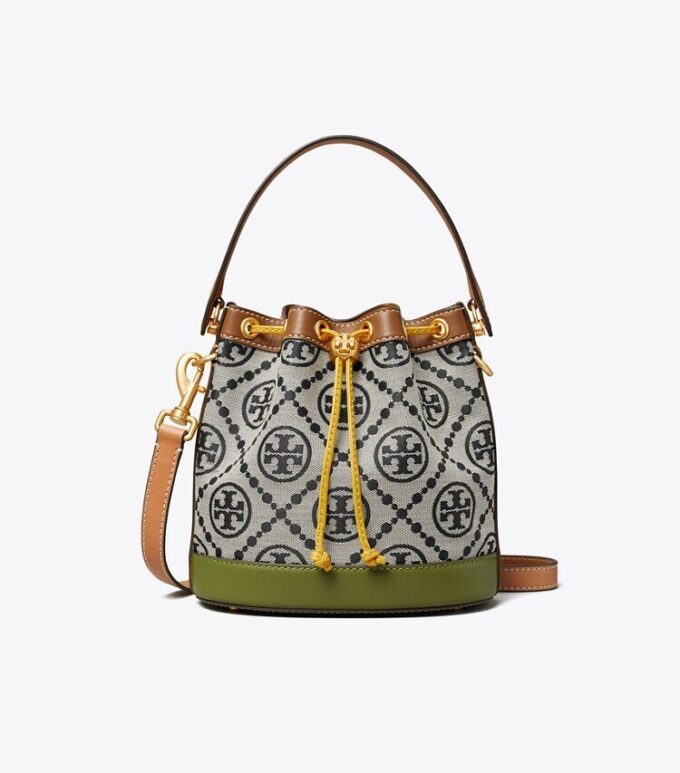 T Monogram Colorblock Bucket Bag T Monogram Colorblock Bucket Bag