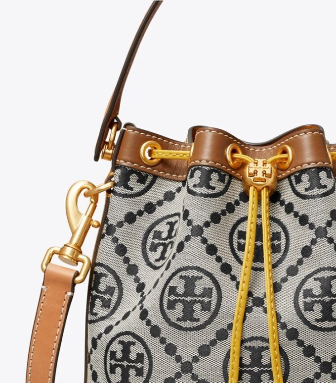 T Monogram Colorblock Bucket Bag T Monogram Colorblock Bucket Bag