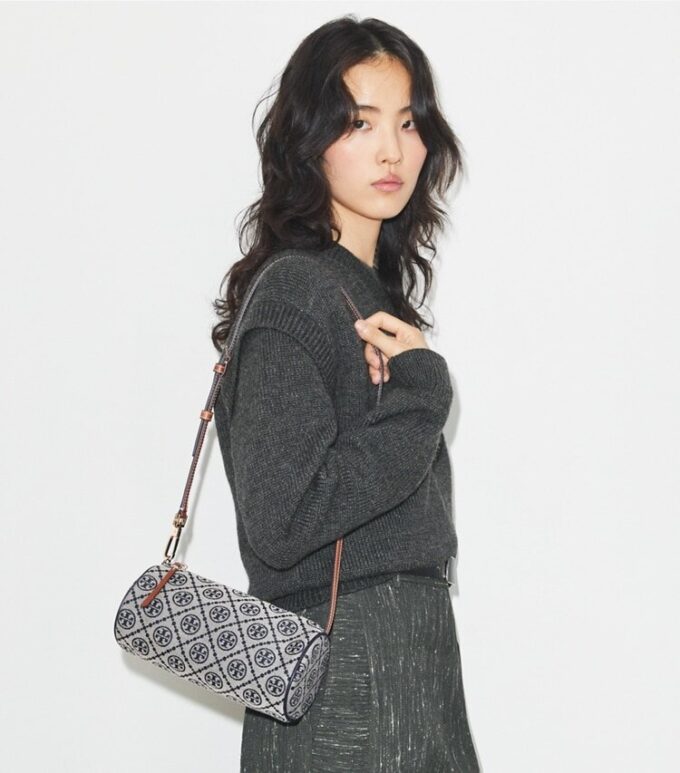 T Monogram Cylinder Bag T Monogram Cylinder Bag
