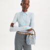 T Monogram Denim Mini Bucket Bag T Monogram Denim Mini Bucket Bag