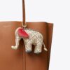 T Monogram Elephant nyckelring