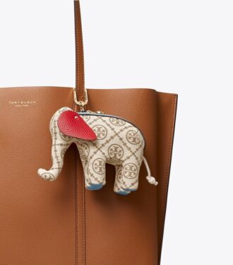 T Monogram Elephant nyckelring