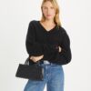 T Monogram Embossed Small East-West Tote T Monogram Embossed Small East-West Tote