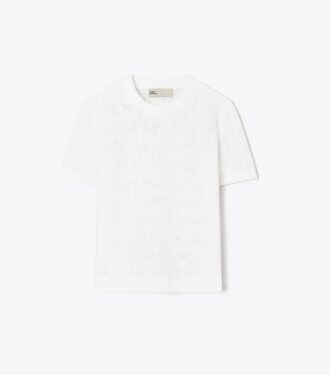 T Monogram Jacquard-tröja