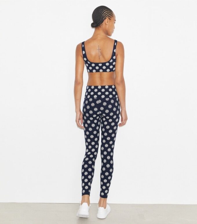 T Monogram kompressionsleggings