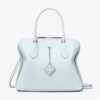 T Monogram Leather Swing Satchel T Monogram Leather Swing Satchel