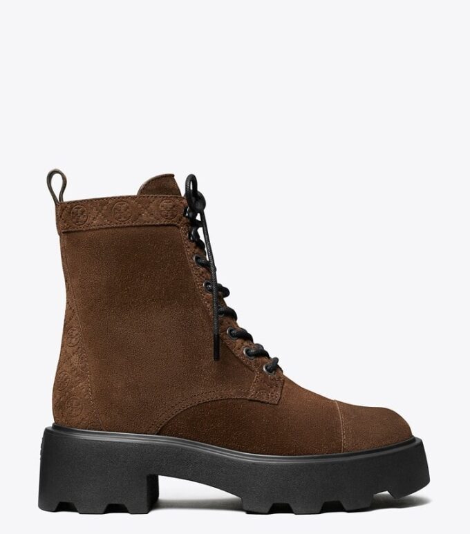 T Monogram Lug Boot T Monogram Lug Boot