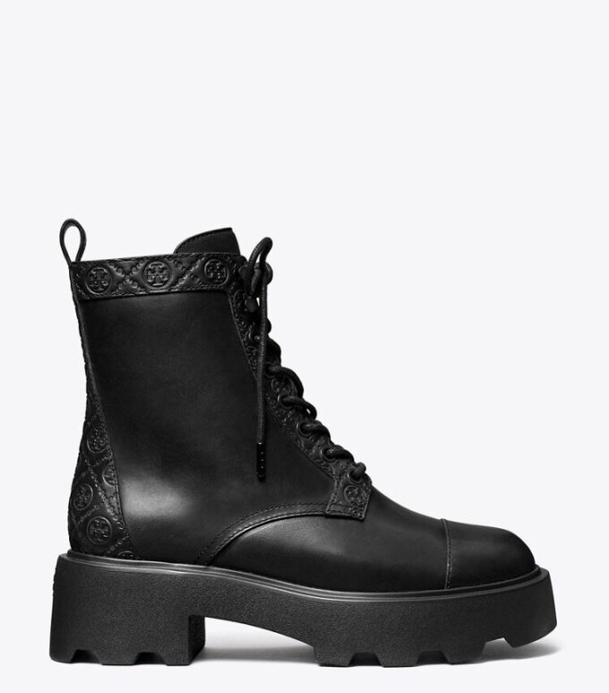 T Monogram Lug Boot T Monogram Lug Boot