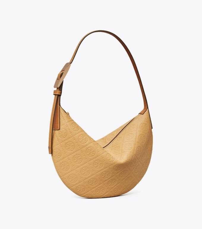 T Monogram Pebbled Small Balloon Bag T Monogram Pebbled Small Balloon Bag