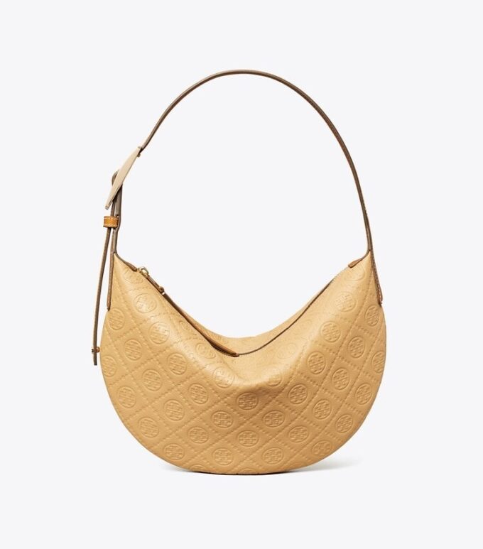 T Monogram Pebbled Small Balloon Bag T Monogram Pebbled Small Balloon Bag
