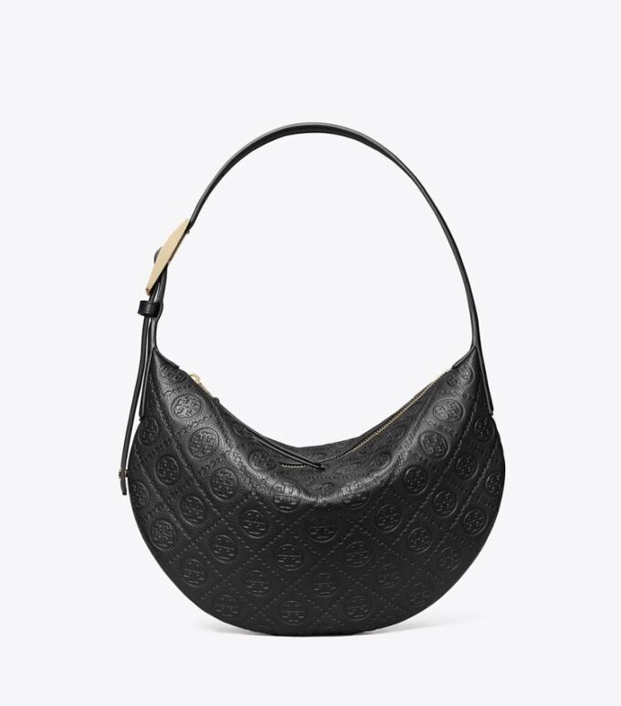 T Monogram Pebbled Small Balloon Bag T Monogram Pebbled Small Balloon Bag