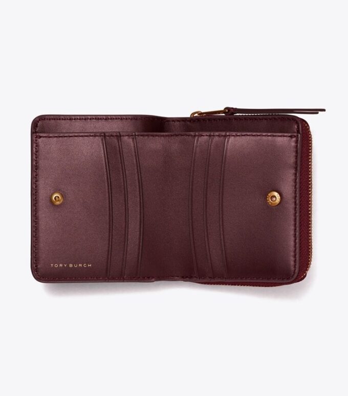 T Monogram-plånbok med präglat lackläder T Monogram-plånbok med präglat lackläder