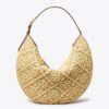 T Monogram Raffia Balloon Bag T Monogram Raffia Balloon Bag