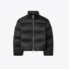 T Monogram Satin Puffer Jacket T Monogram Satin Puffer Jacket
