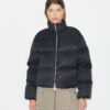T Monogram Satin Puffer Jacket T Monogram Satin Puffer Jacket