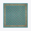 T Monogram Silk Square Scarf T Monogram Silk Square Scarf