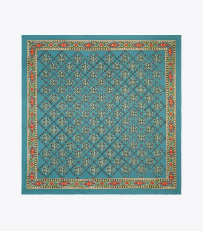 T Monogram Silk Square Scarf T Monogram Silk Square Scarf