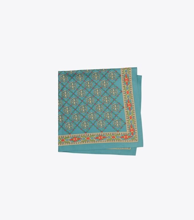 T Monogram Silk Square Scarf T Monogram Silk Square Scarf